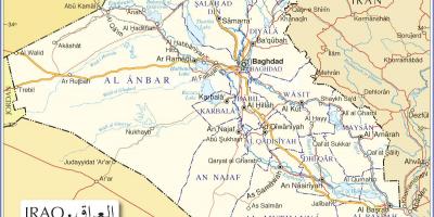 Peta Iraq jalan-jalan