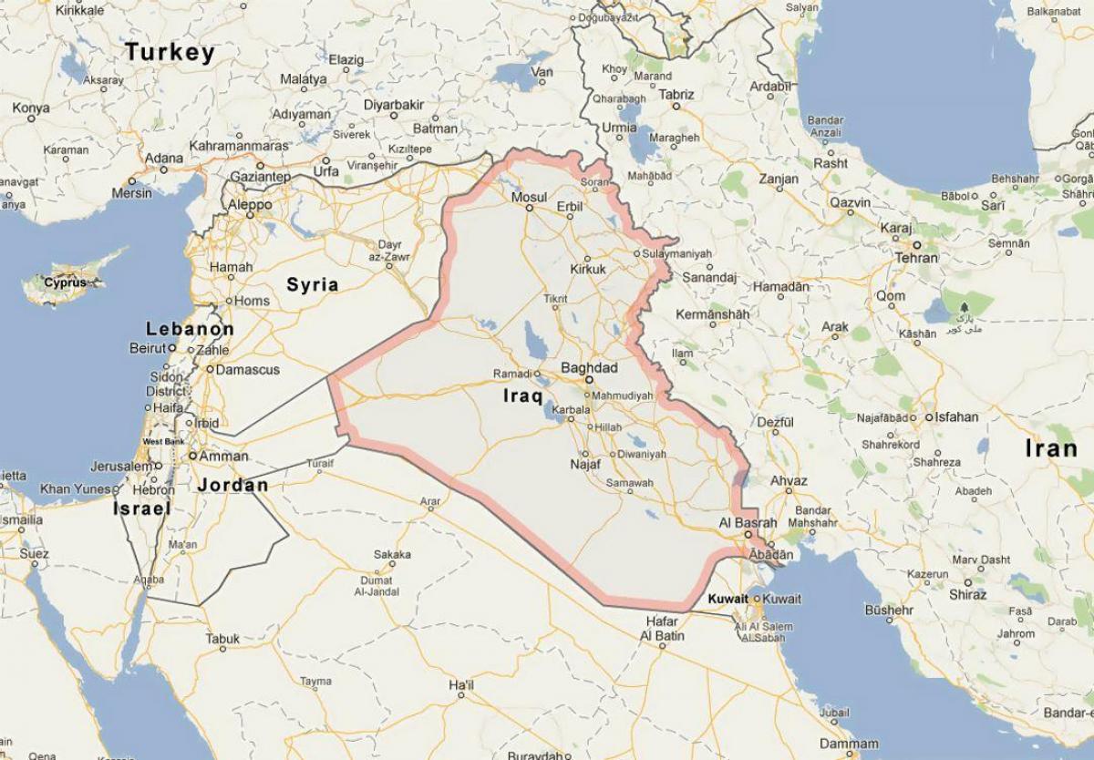 Peta Iraq